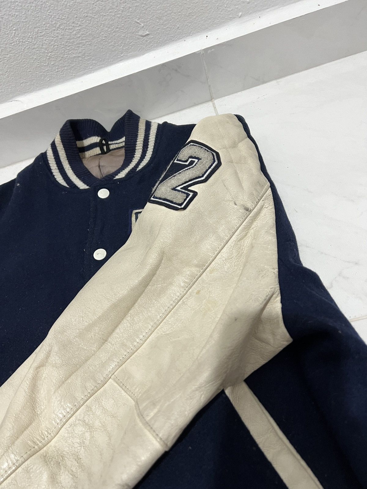 Vintage 🔥Roots Canada Varsity Jacket Size US L / EU 52-54 / 3 - 7 Thumbnail