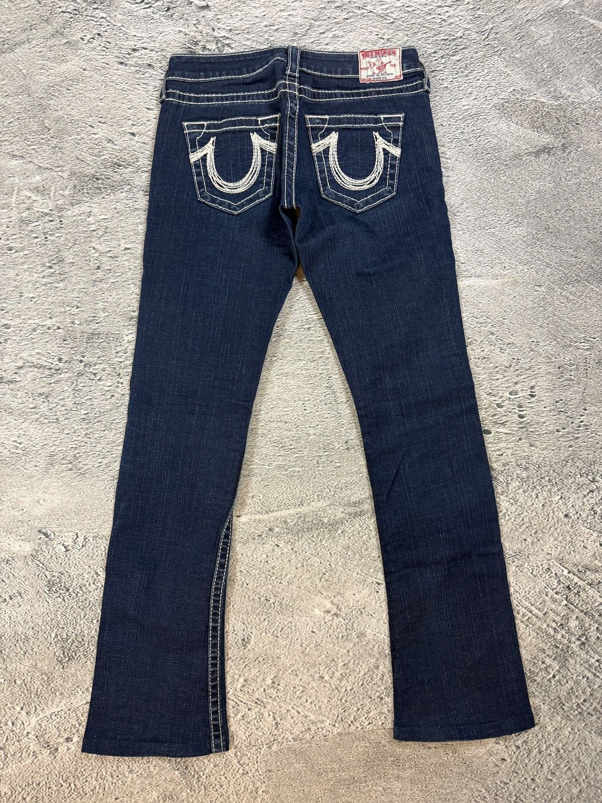 True Religion True Religion jeans vintage bootcut pants navy Rainbow Gina Size US 27 - 1 Thumbnail