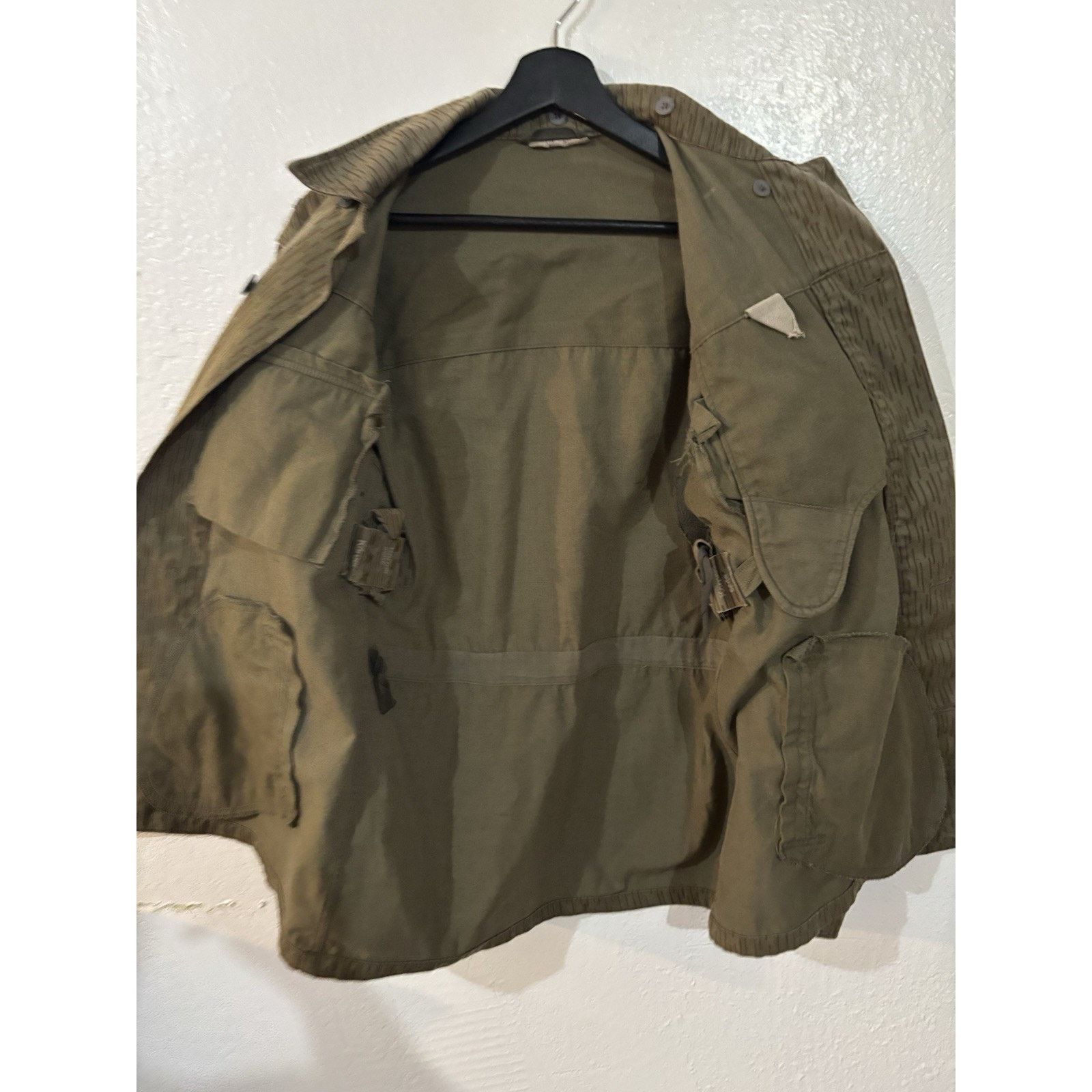 Other East German NVA Rain Camo Jacket Strichtarn SizeG44 Original Size US M / EU 48-50 / 2 - 11 Thumbnail