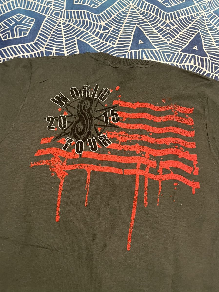 Band Tees × Slipknot Slipknot 2015 World Tour Shirt Size US S / EU 44-46 / 1 - 4 Thumbnail