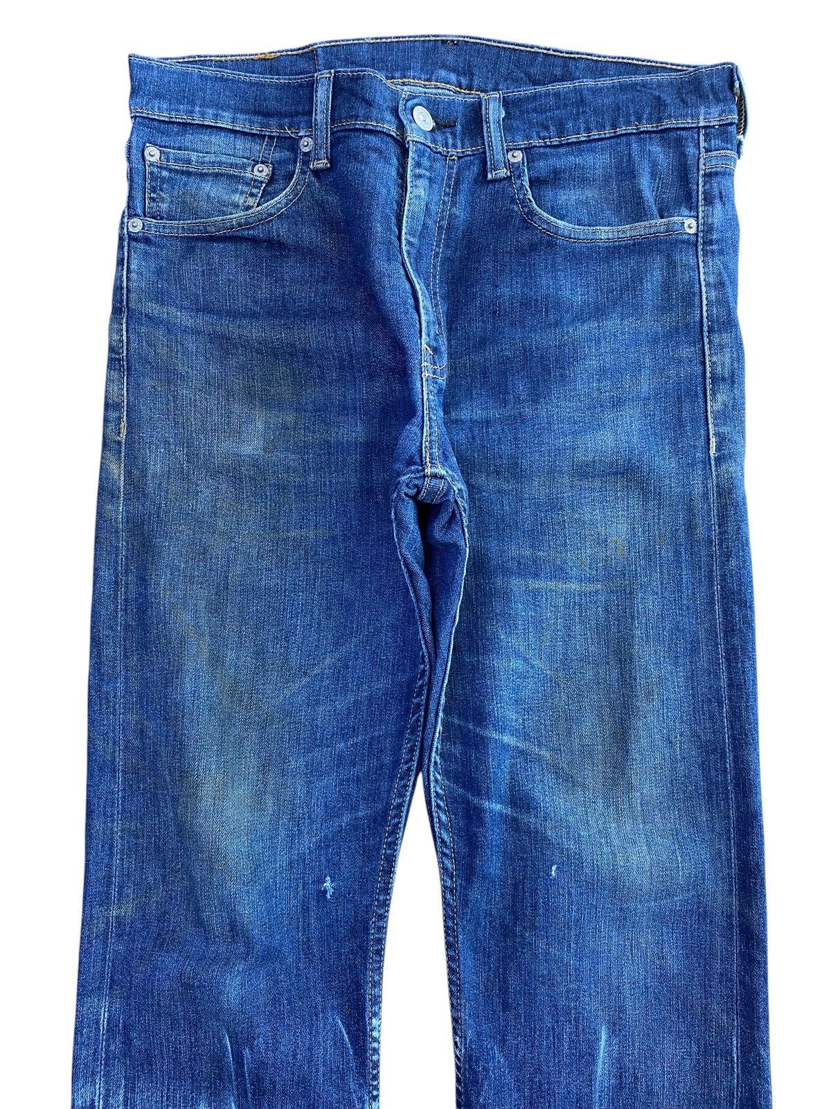 Levi's Vintage Levi’s 513 Dark Blue Wash Style Loose Jeans Size US 32 / EU 48 - 2 Thumbnail