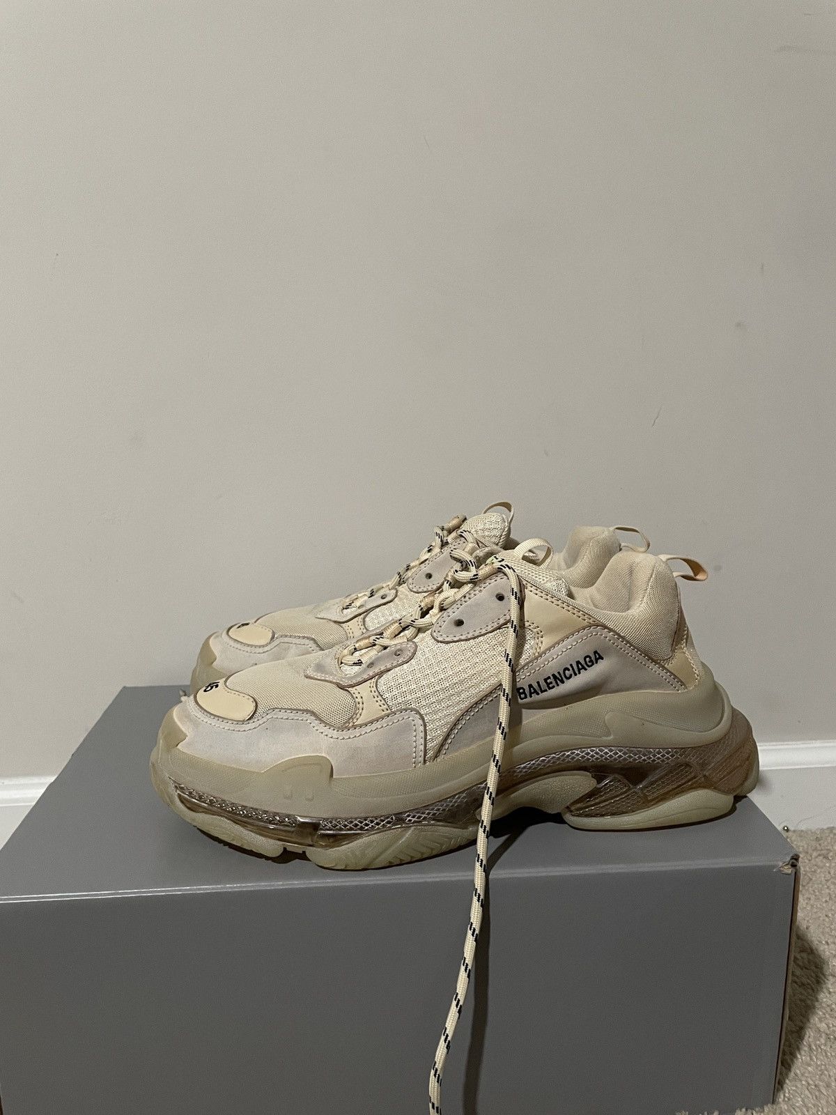 Balenciaga balenciaga triple s Size US 12 / EU 45 - 3 Thumbnail