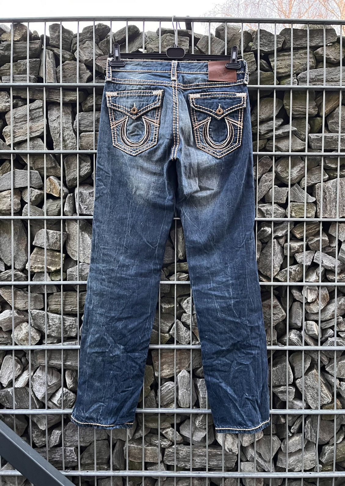 True Religion True Religion Japanese Jeans White Stitch Denim Rare Vintage Size US 31 - 2 Thumbnail