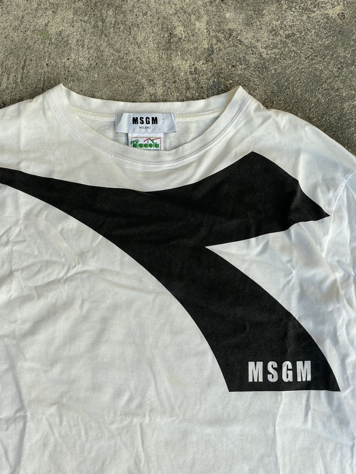 MSGM Diadora Collab MSGM long sleeve Size US L / EU 52-54 / 3 - 2 Thumbnail