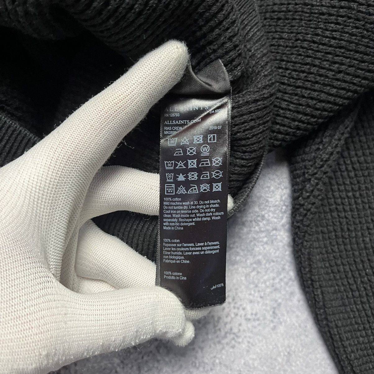 Allsaints × Vintage Vintage Allsaints Black Sweater Streetwear Y2K Designer Size US M / EU 48-50 / 2 - 5 Thumbnail