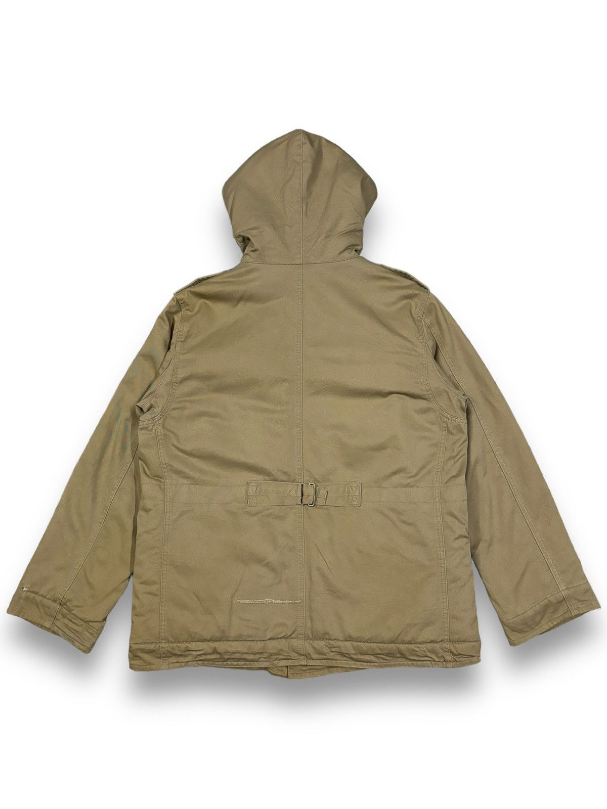 Levi's Vintage 90s Levis Red Tab Thrashed Utility Field Jacket Size US M / EU 48-50 / 2 - 2 Thumbnail