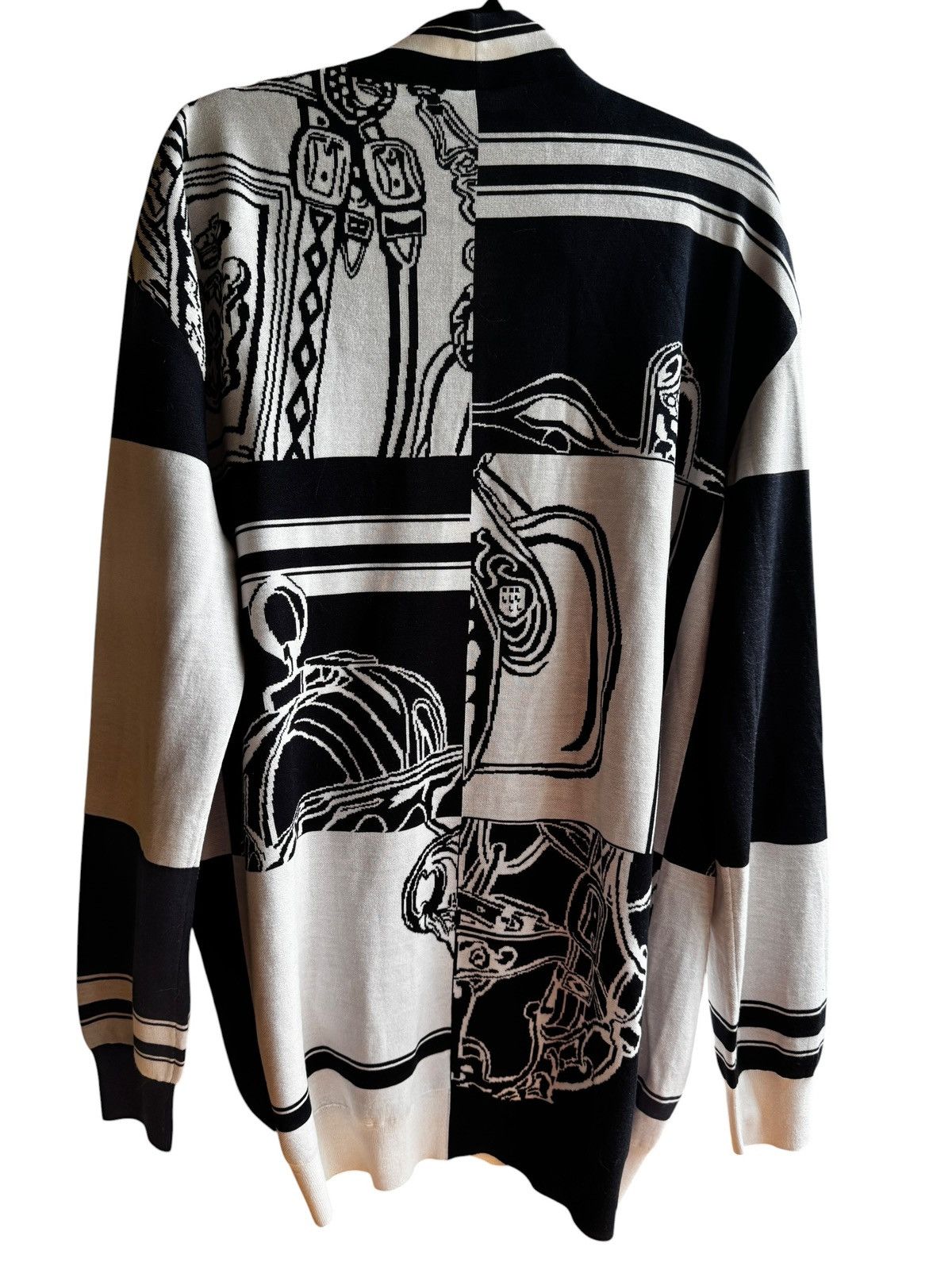 Hermes Authentic Hermès ENDESORDRE CARDIGAN. Certificate Can See Size S / US 4 / IT 40 - 2 Thumbnail