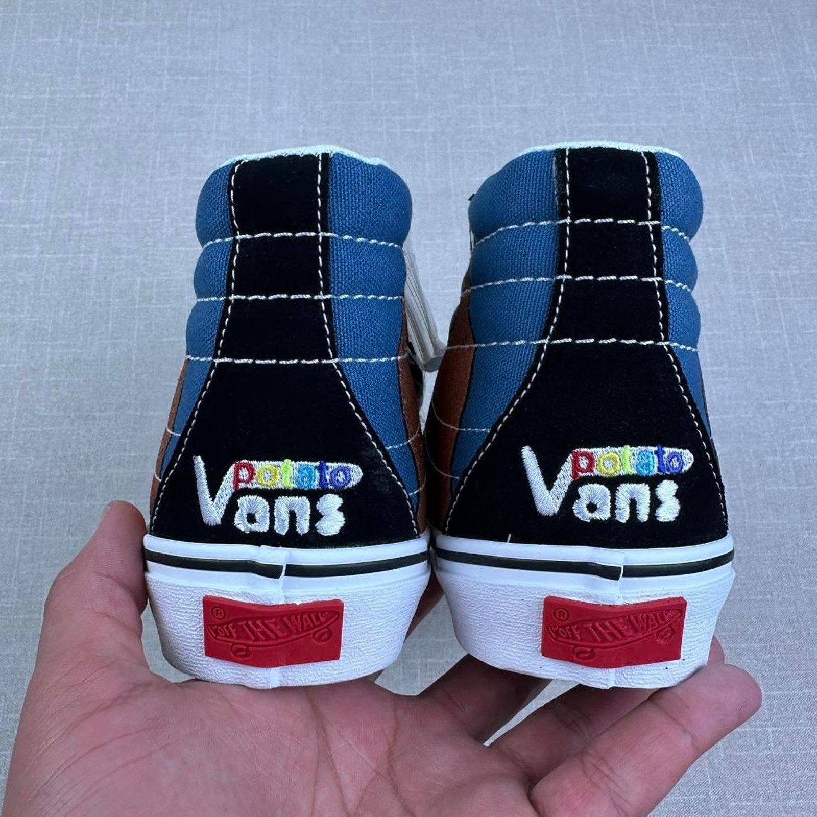 Vans Vans x Imran Potato Sk-8 Hi "Navy Blue" 8W Size US 8 / IT 38 - 5 Thumbnail