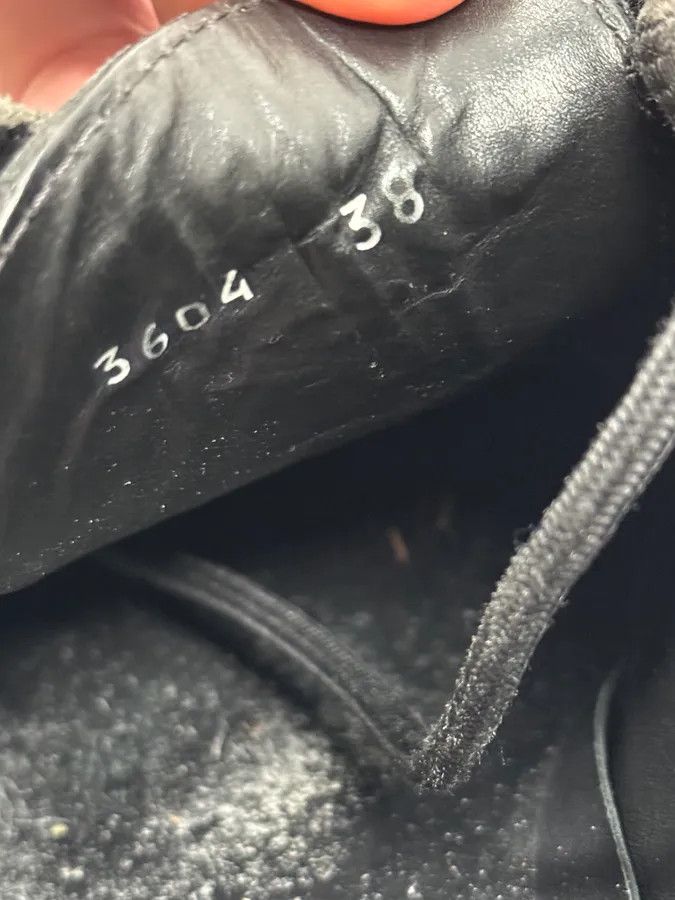 Prada FW1999 Prada Vibram Black Leather Shoes Size US 8.5 / IT 38.5 - 6 Thumbnail