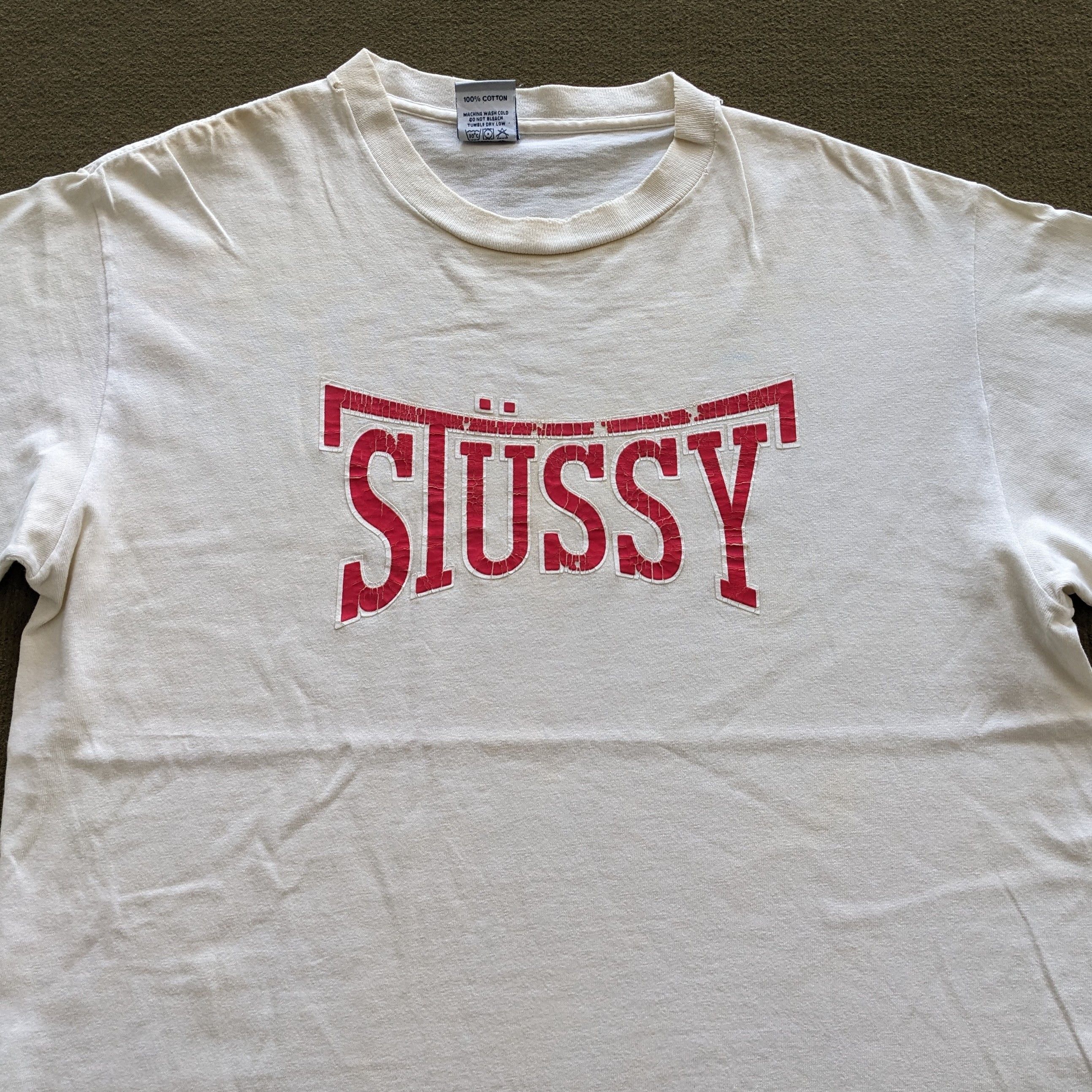 Stussy Vintage STUSSY American Streetwear T-shirt Size US M / EU 48-50 / 2 - 2 Thumbnail