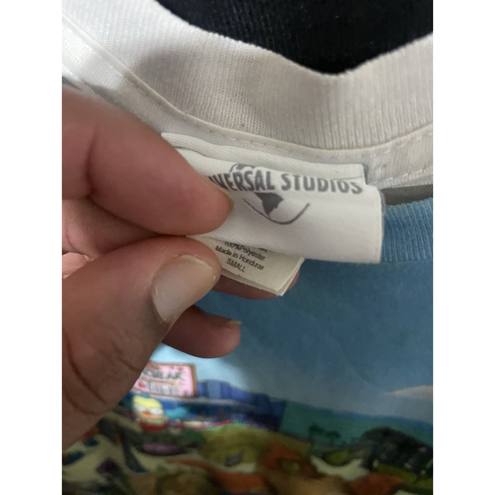 Universal Studios Size S-Universal Studios Simpsons Krustyland AOP T Shirt Size US S / EU 44-46 / 1 - 3 Thumbnail
