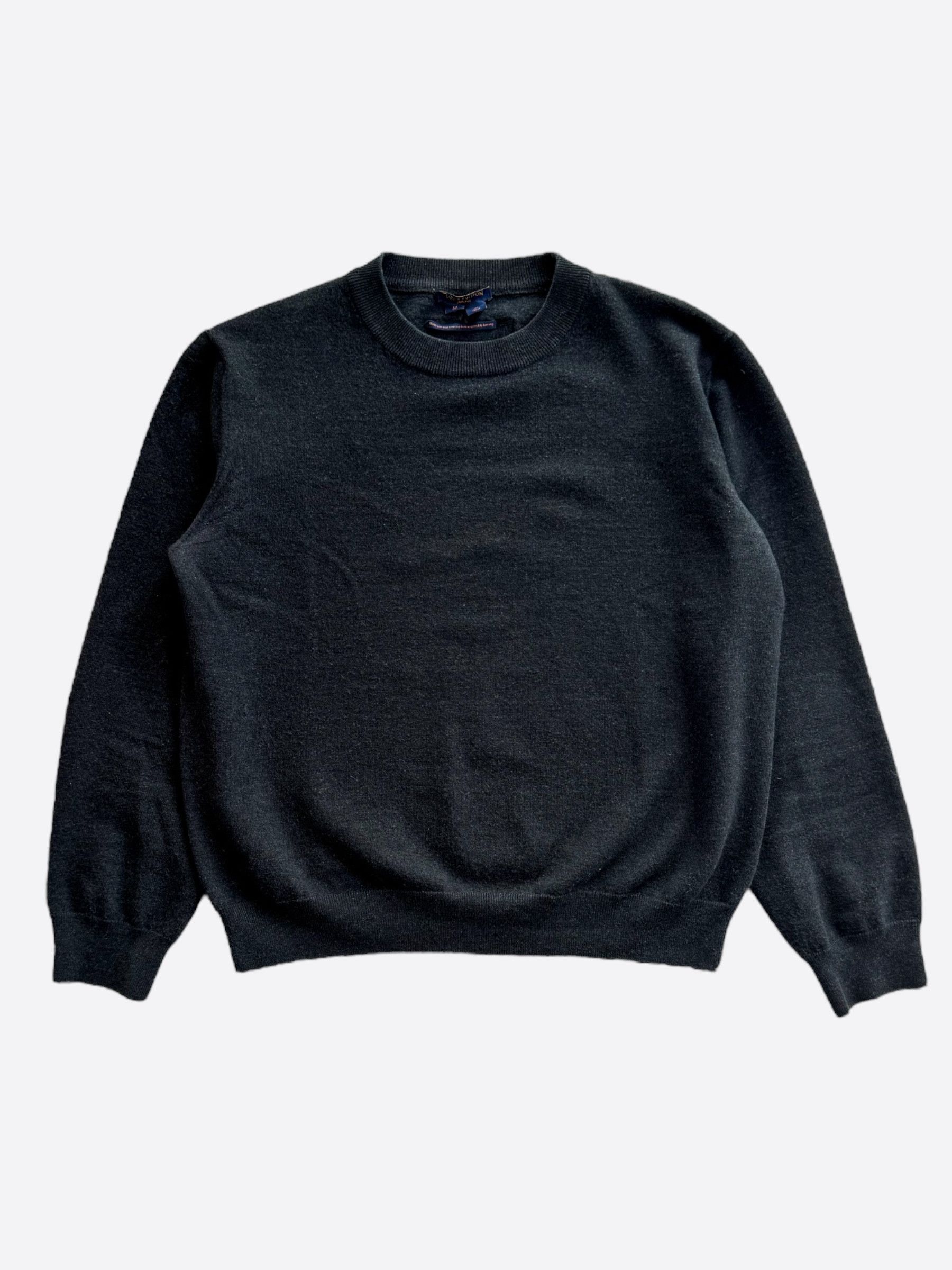 image of Louis Vuitton Charcoal Grey Employee Sweater, Men's (Size Large)