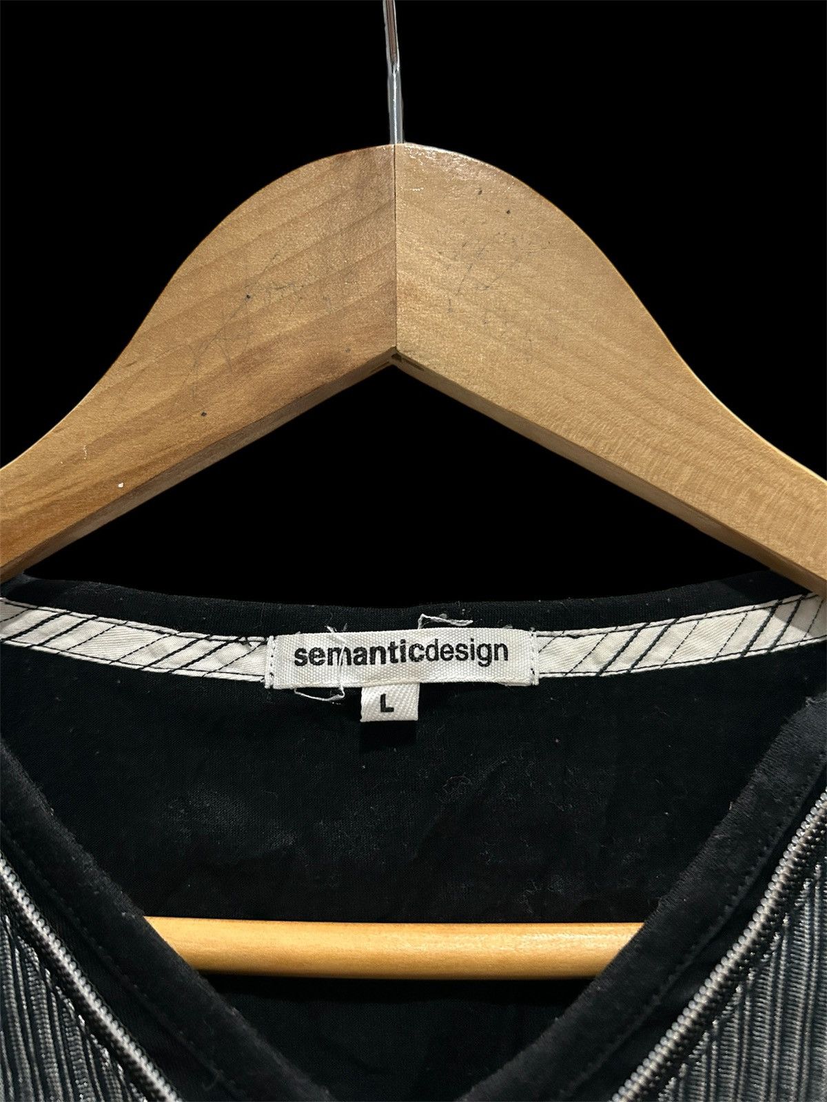 If Six Was Nine semantic design Long Sleeve Half zip Double Layer Triple zip Size US M / EU 48-50 / 2 - 6 Thumbnail