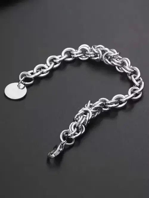 Jewelry × Vintage Silver Charm Bracelet Size ONE SIZE - 3 Thumbnail