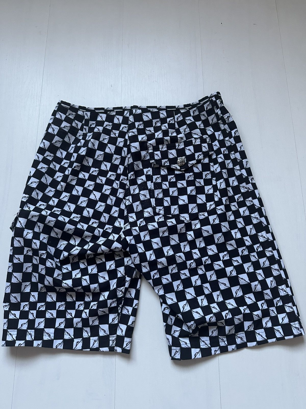 Chrome Hearts Chrome Hearts 99 Eyes Swim Shorts Size US 30 / EU 46 - 3 Thumbnail