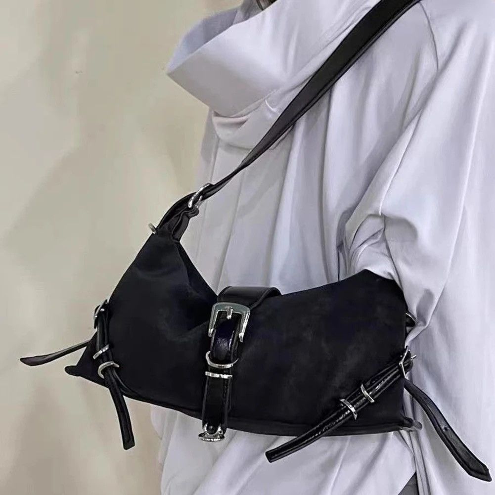Vintage Gothic Punk Retro Crossbody Shoulder Bag PU Leather Size ONE SIZE - 3 Thumbnail
