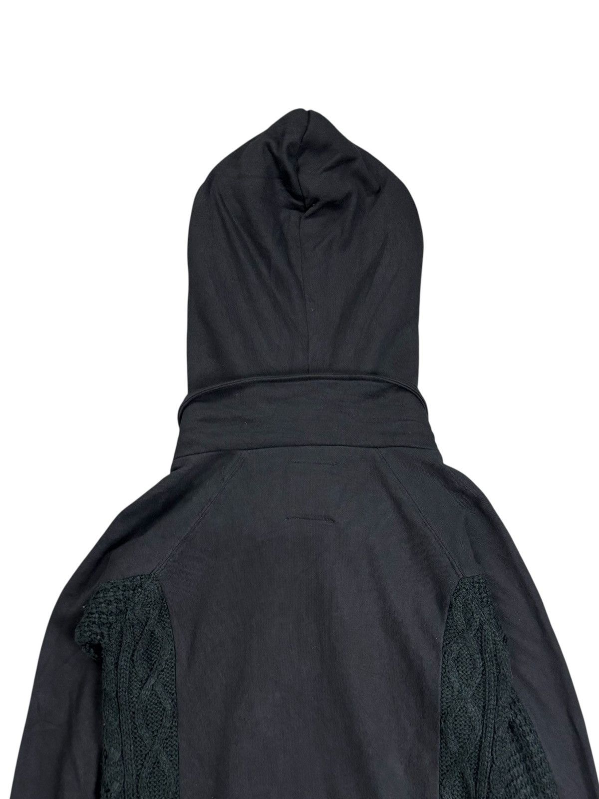 KMRii 2000s Redark - Ninja Hooded Wool Hybrid Zip Up Hoodie Size US M / EU 48-50 / 2 - 4 Thumbnail
