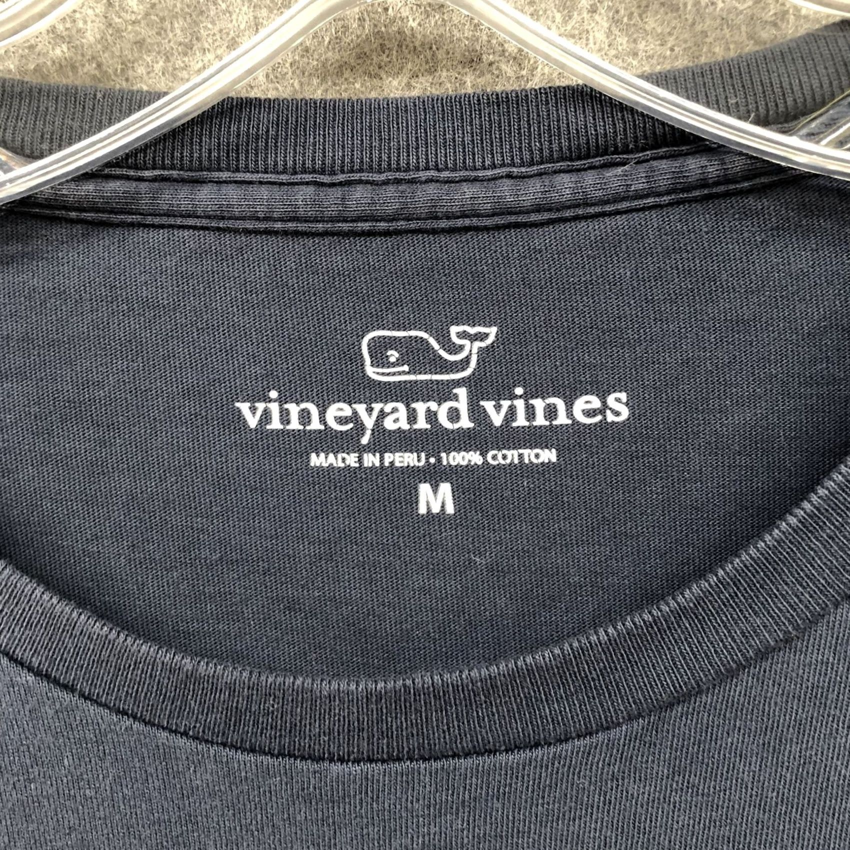 Vineyard Vines Vineyard Vines Long Sleeve T Shirt Mens M Whale Pocket Tee Crewneck Navy Blue Size US M / EU 48-50 / 2 - 6 Thumbnail