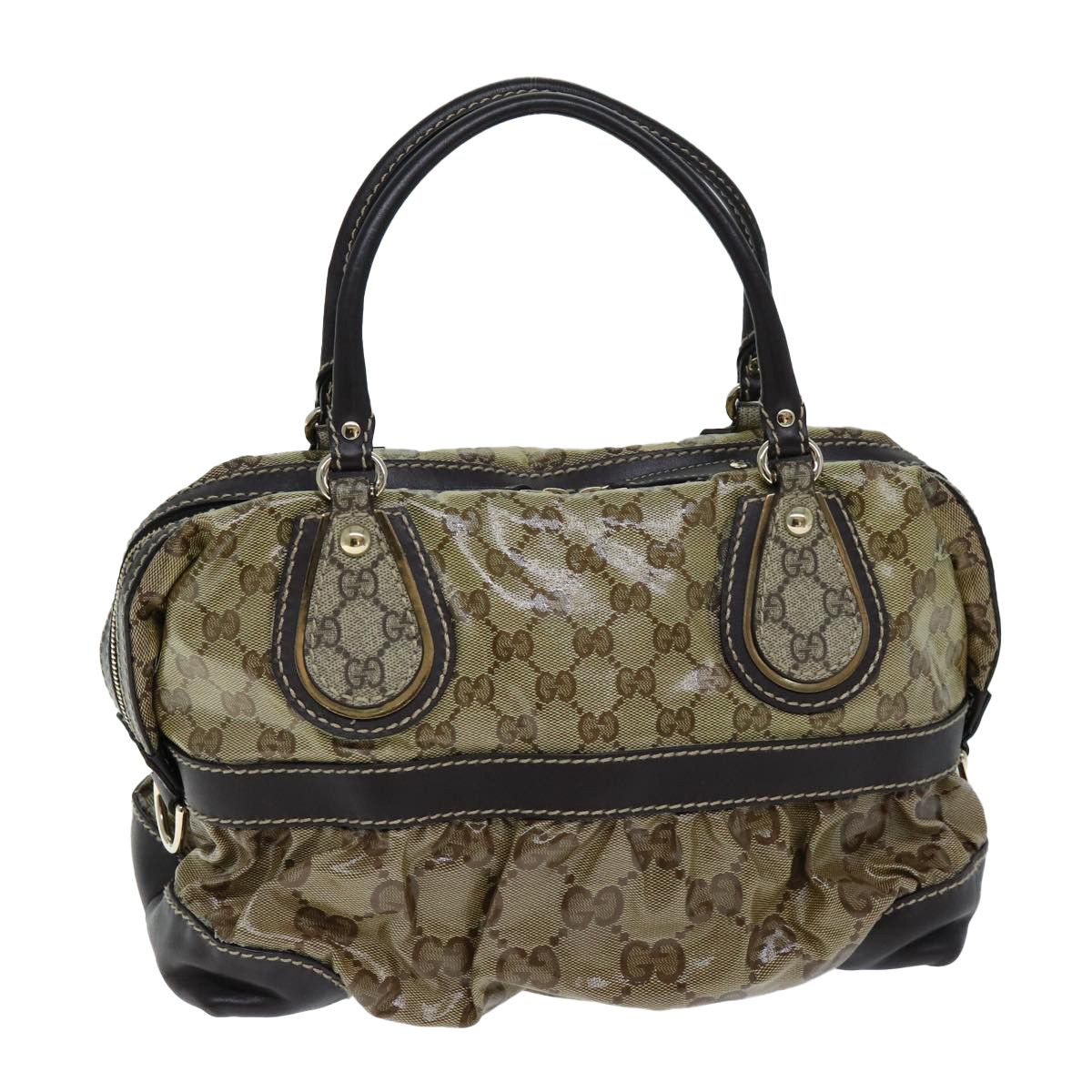 Gucci Gg Canvas Beige Canvas Handbag (Pre-Owned) Size ONE SIZE - 1 Thumbnail