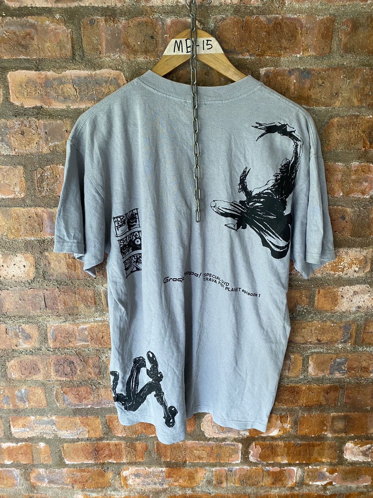 Anime 🔥RARE🔥2002 Trava the fist planet cyberpunk anime Japan akira Size US L / EU 52-54 / 3 - 6 Thumbnail