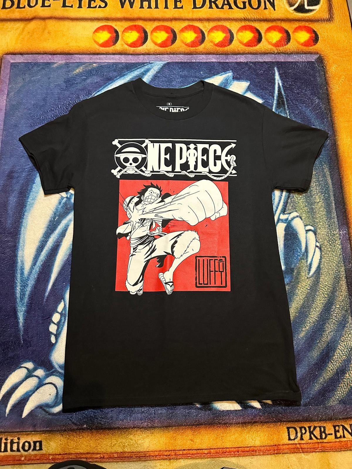The Unbranded Brand One Piece Luffy Graphic Men's T-Shirt Black Size US M / EU 48-50 / 2 - 1 Thumbnail