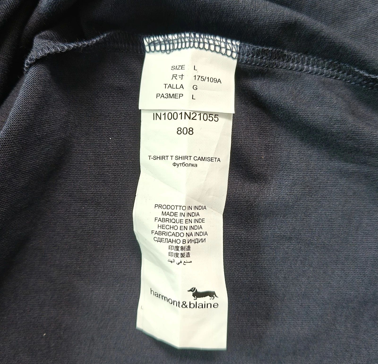 Harmont & Blaine Harmont & Blaine Shortsleeves Crew Neck ASM/2038 Size US L / EU 52-54 / 3 - 7 Thumbnail
