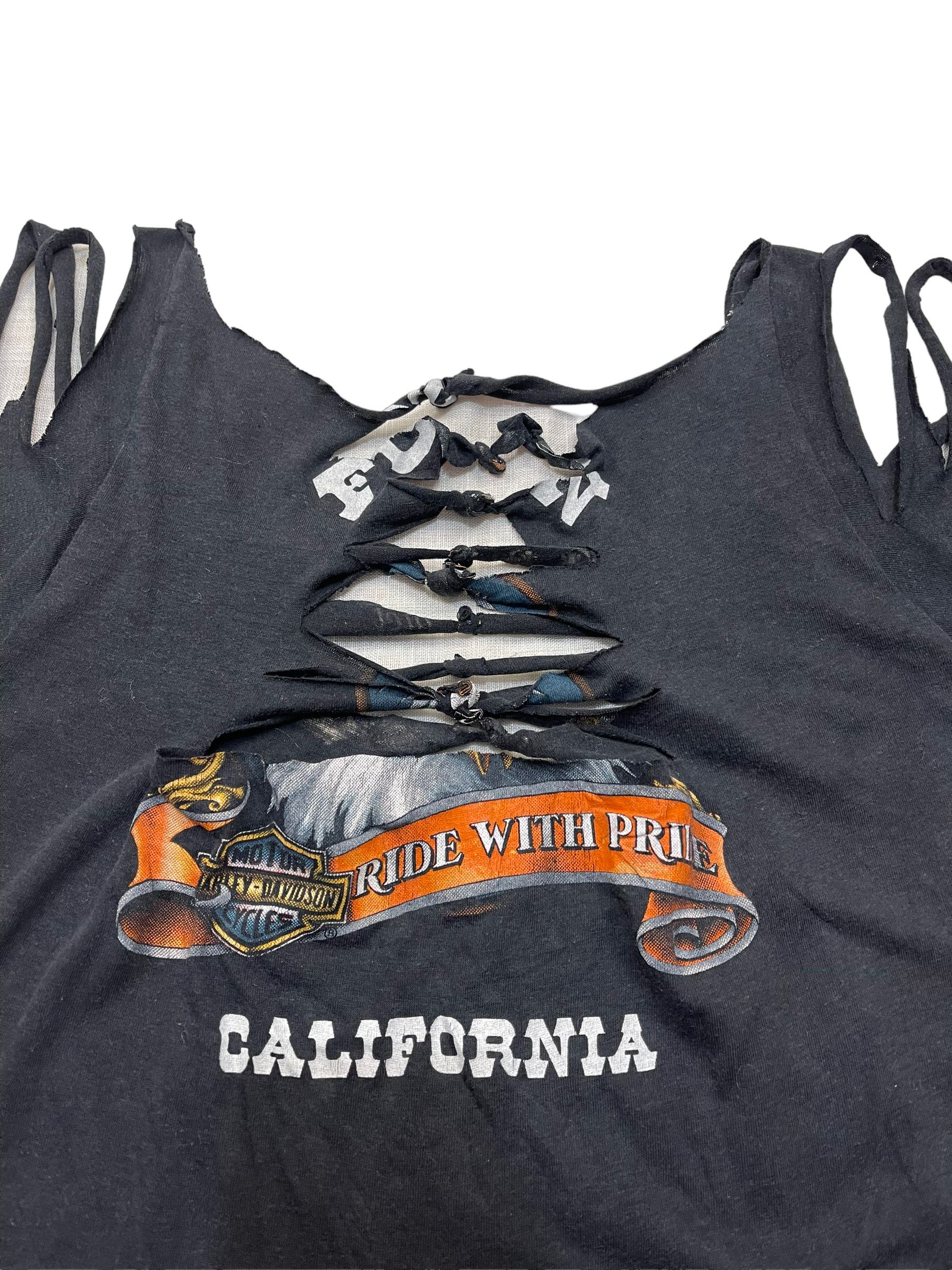Harley Davidson Vintage Harley Davidson California Distressed T-Shirt Size US S / EU 44-46 / 1 - 11 Thumbnail