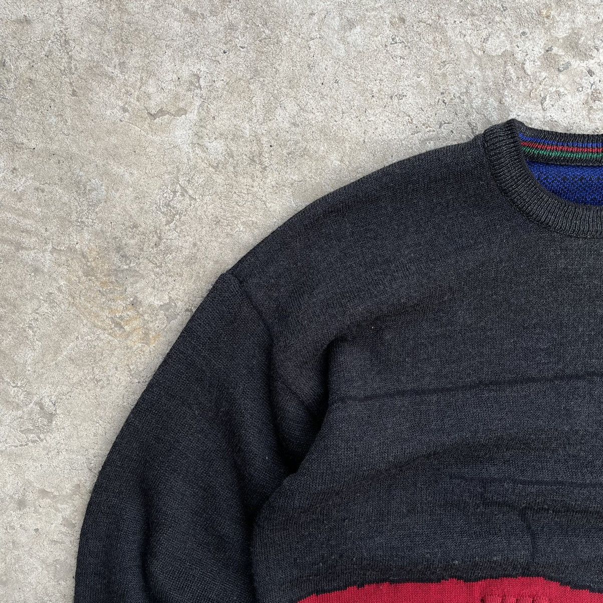 Vintage Vintage Knit Sweater Y2K Abstract Logo Style USA 90s Y2K Size US M / EU 48-50 / 2 - 5 Thumbnail
