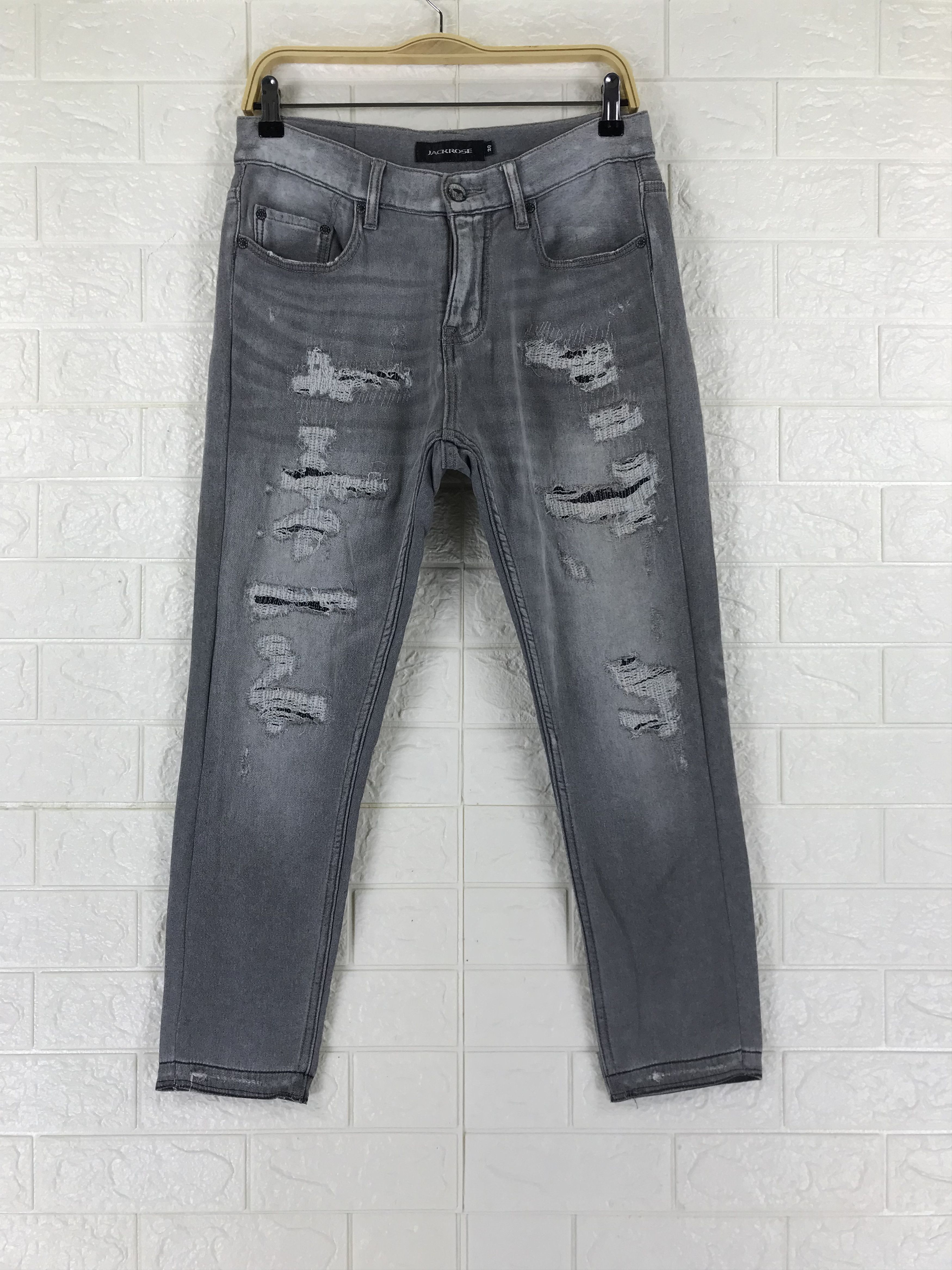 JACKROSE Vintage Jackrose Stretchable Skinny Jeans Size US 29 - 1 Thumbnail