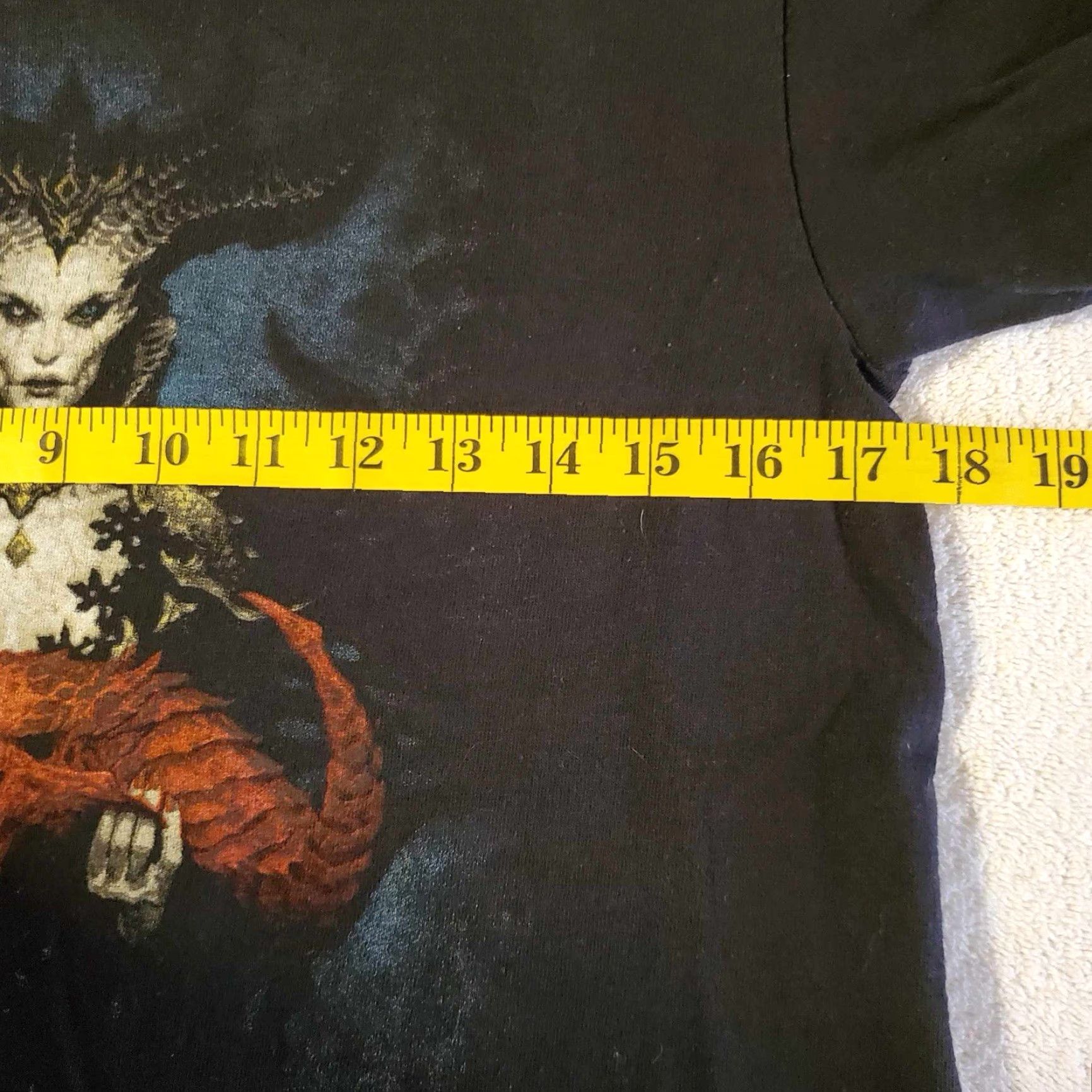 Vintage Blizzard Entertainment T-Shirt Diablo 4 IV Licensed Graphic Black Video Game Size Small S Size US S / EU 44-46 / 1 - 6 Thumbnail
