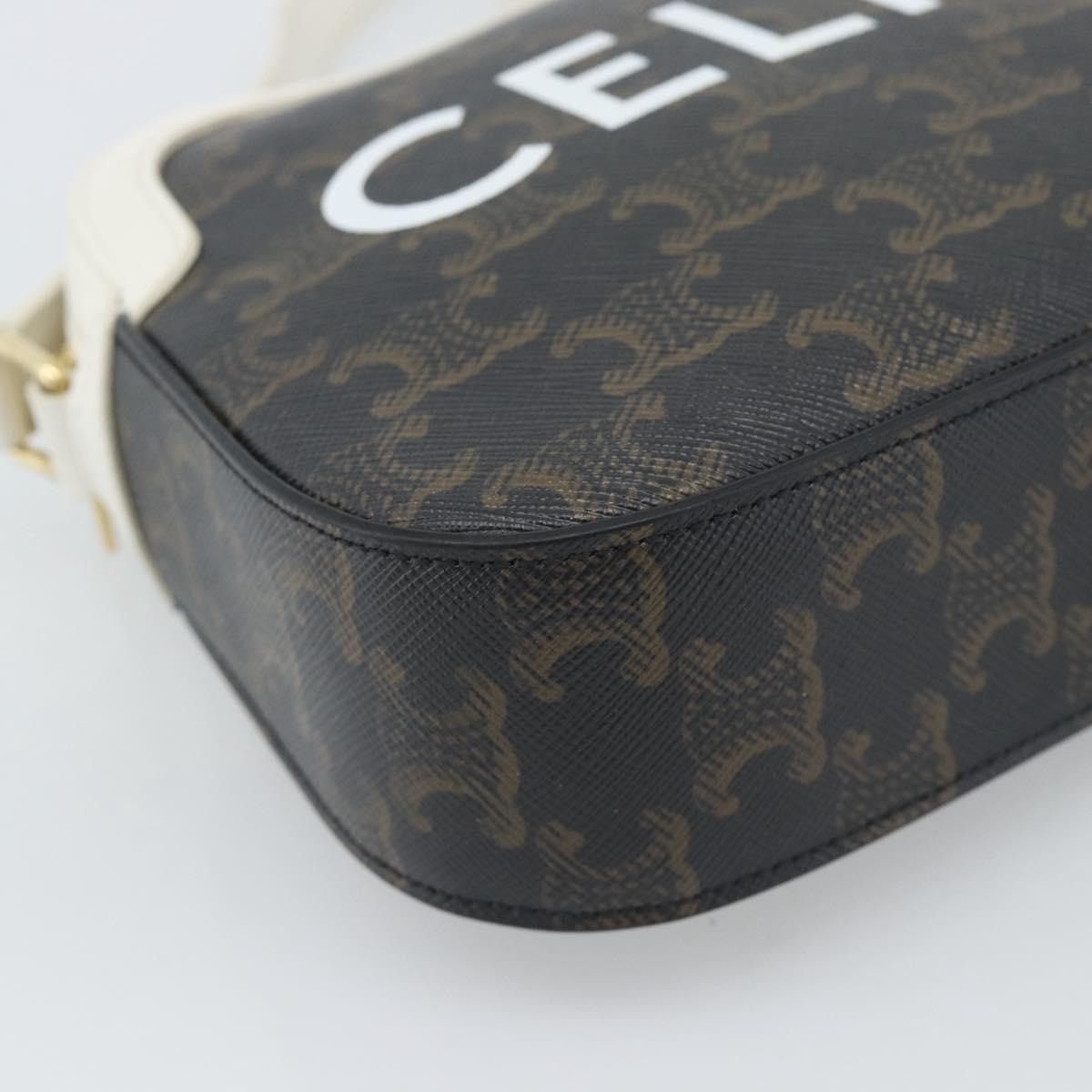 Celine Celine Triomphe Shoulder Bag Black Size ONE SIZE - 2 Thumbnail