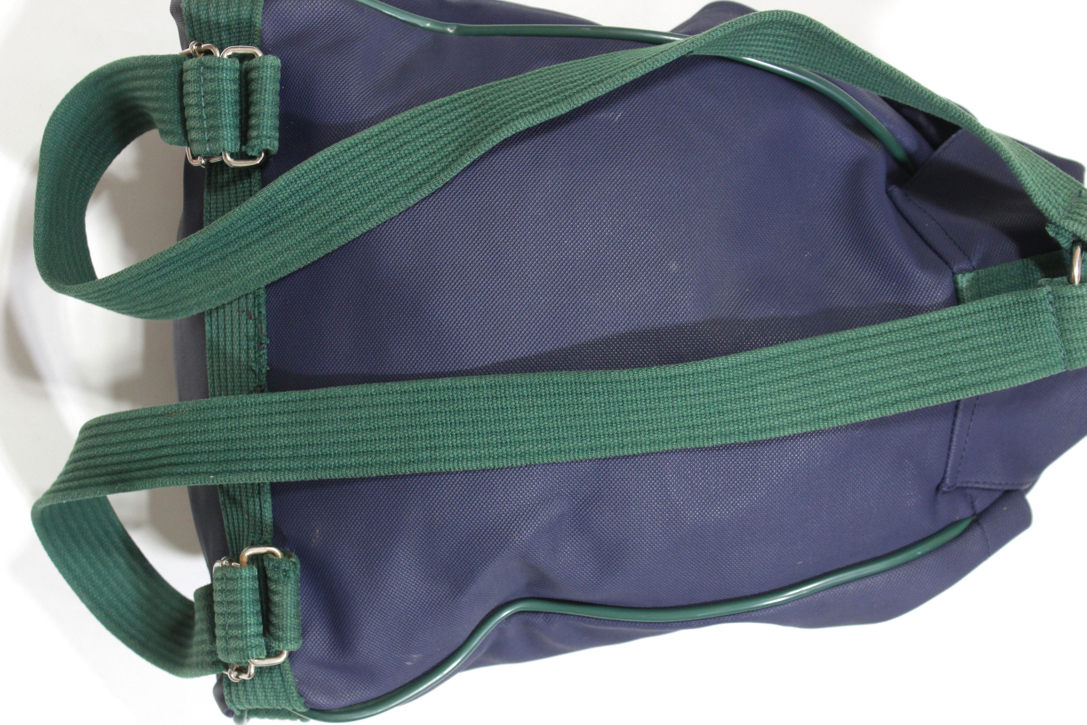 Lacoste 90S Big Logo Backpack Made in France Size ONE SIZE - 4 Thumbnail