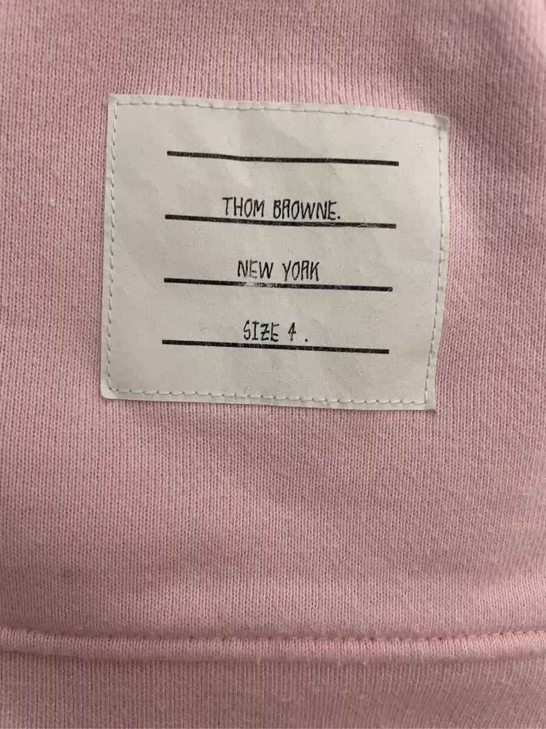 Thom Browne Thom Browne size4 Sakura pink zipper jacket sweater Size US XL / EU 56 / 4 - 6 Thumbnail