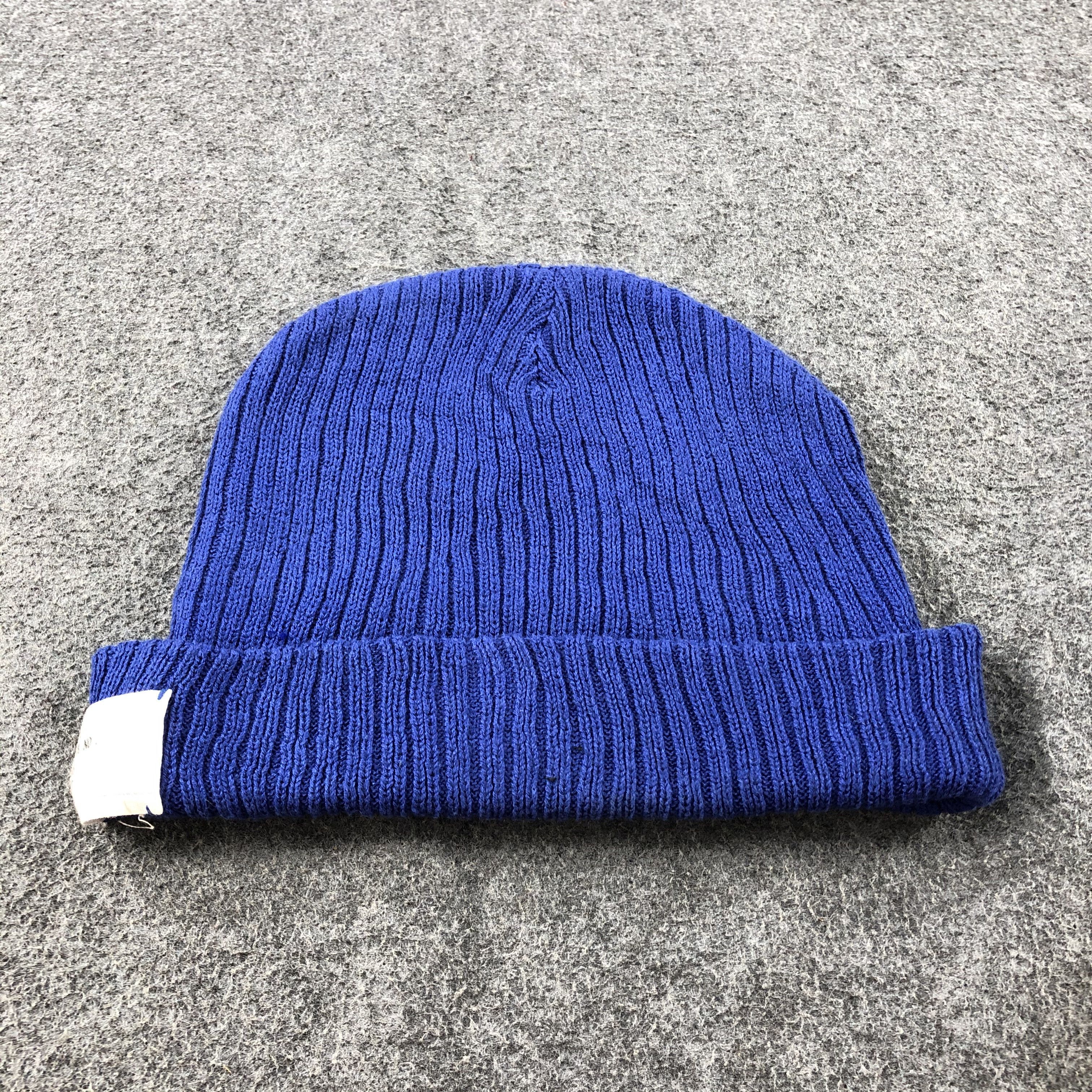 Global Work Global Work Blue Beanie Snowcap Snow Hat B463 Size ONE SIZE - 4 Thumbnail