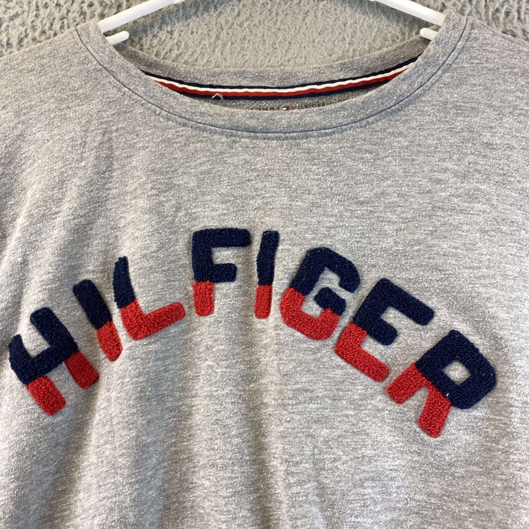 Tommy Hilfiger Tommy Hilfiger Logo Cropped Sweatshirt Women Color Gray Size M 46-41 Size M / US 6-8 / IT 42-44 - 4 Thumbnail