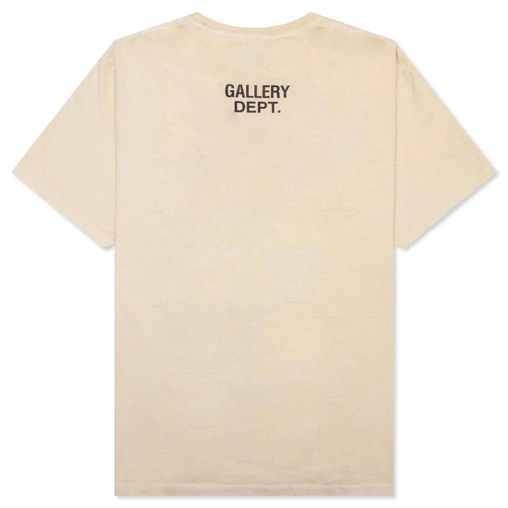 Gallery Dept. o1gr1nt0426 Boring T-Shirt in Antique White Size US XL / EU 56 / 4 - 2 Thumbnail