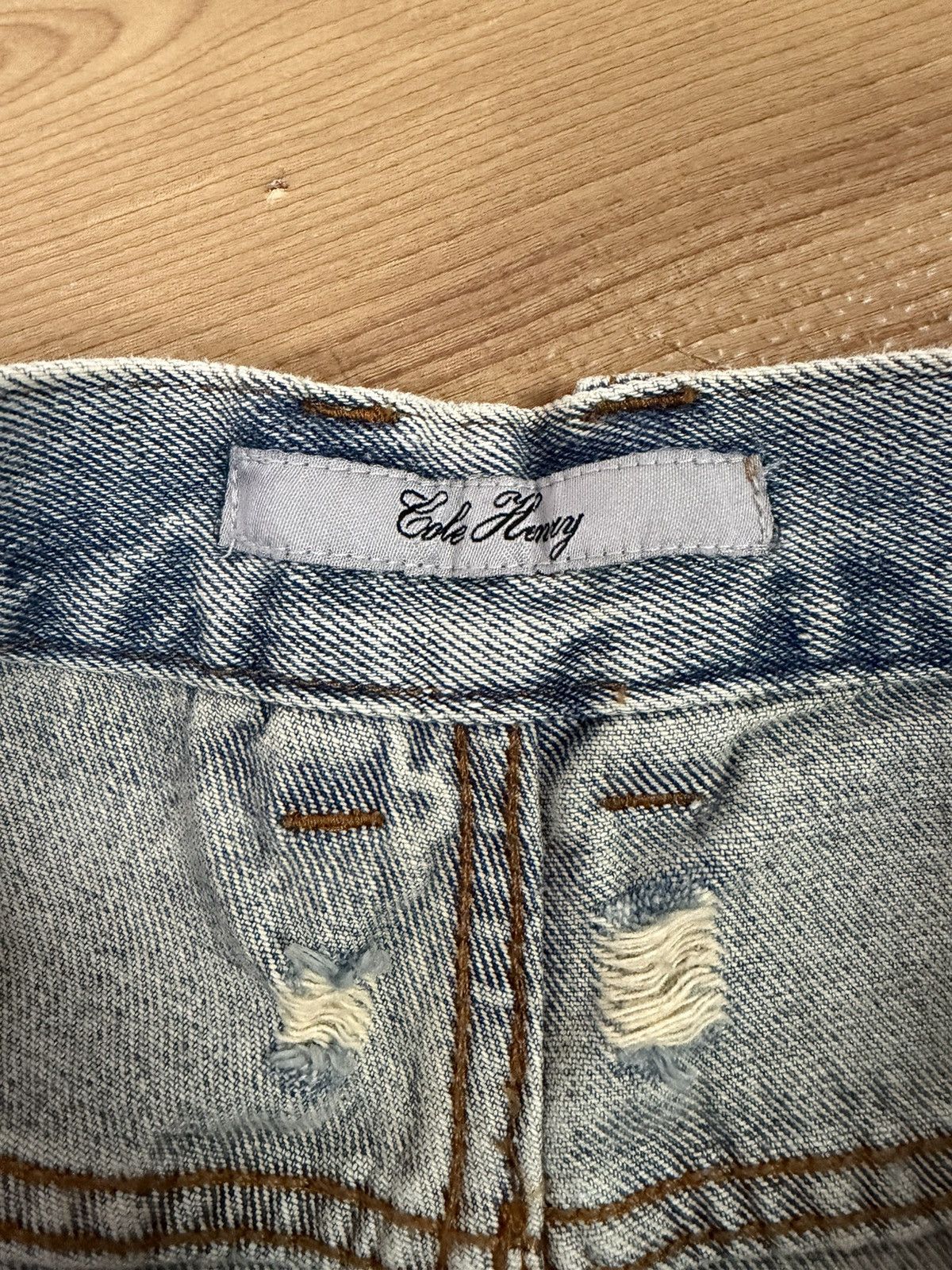Cole Henry Cole henry distressed denim size 34X 30 Size US 34 / EU 50 - 3 Thumbnail