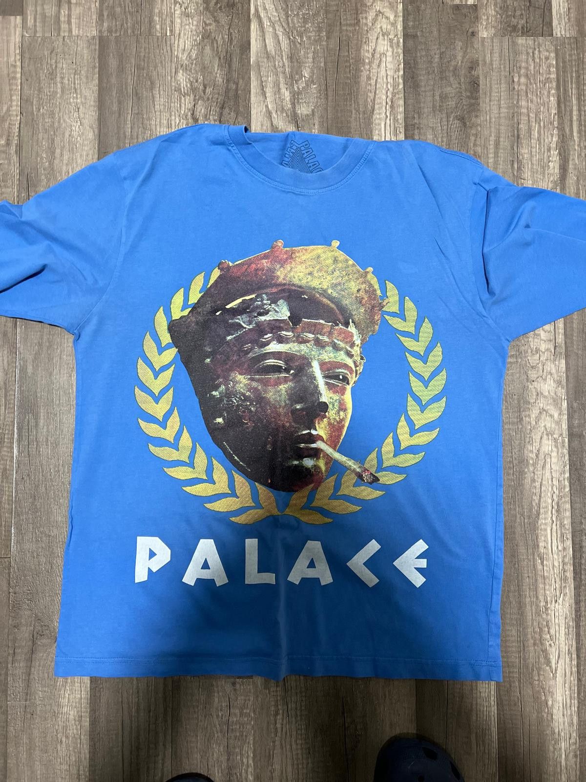 Palace Palace Racey Jersey Blue SS25 | Grailed
