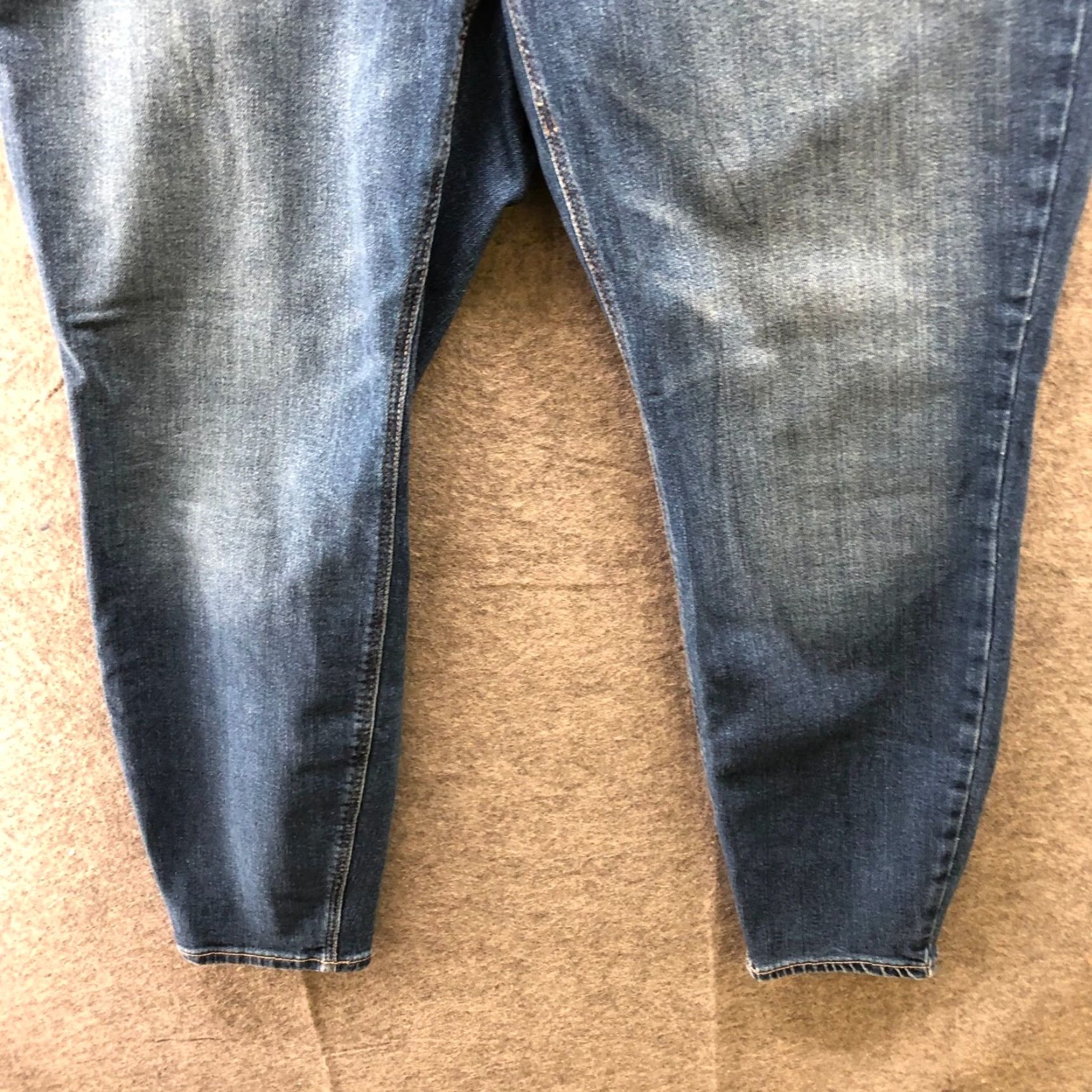 Old Navy Old Navy Jeans Womens 20 Blue Stretch High Rise Rockstar Super Skinny Size 42" / US 20 - 4 Thumbnail