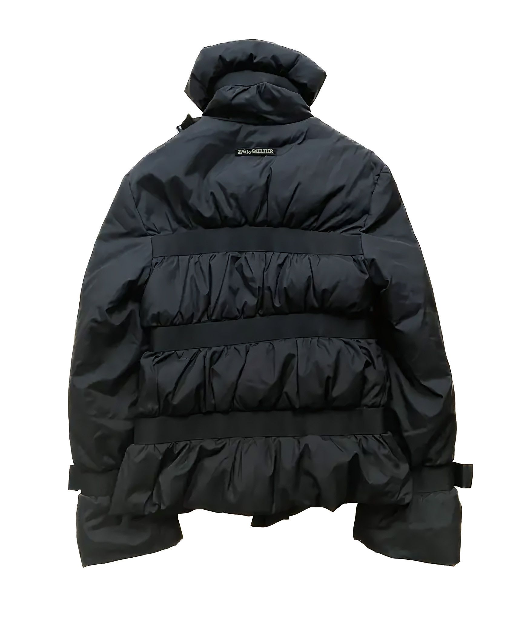Jean Paul Gaultier A/W 2003 RUNWAY BONDAGE GOOSE DOWN PUFFER JACKET Size M / US 6-8 / IT 42-44 - 2 Thumbnail