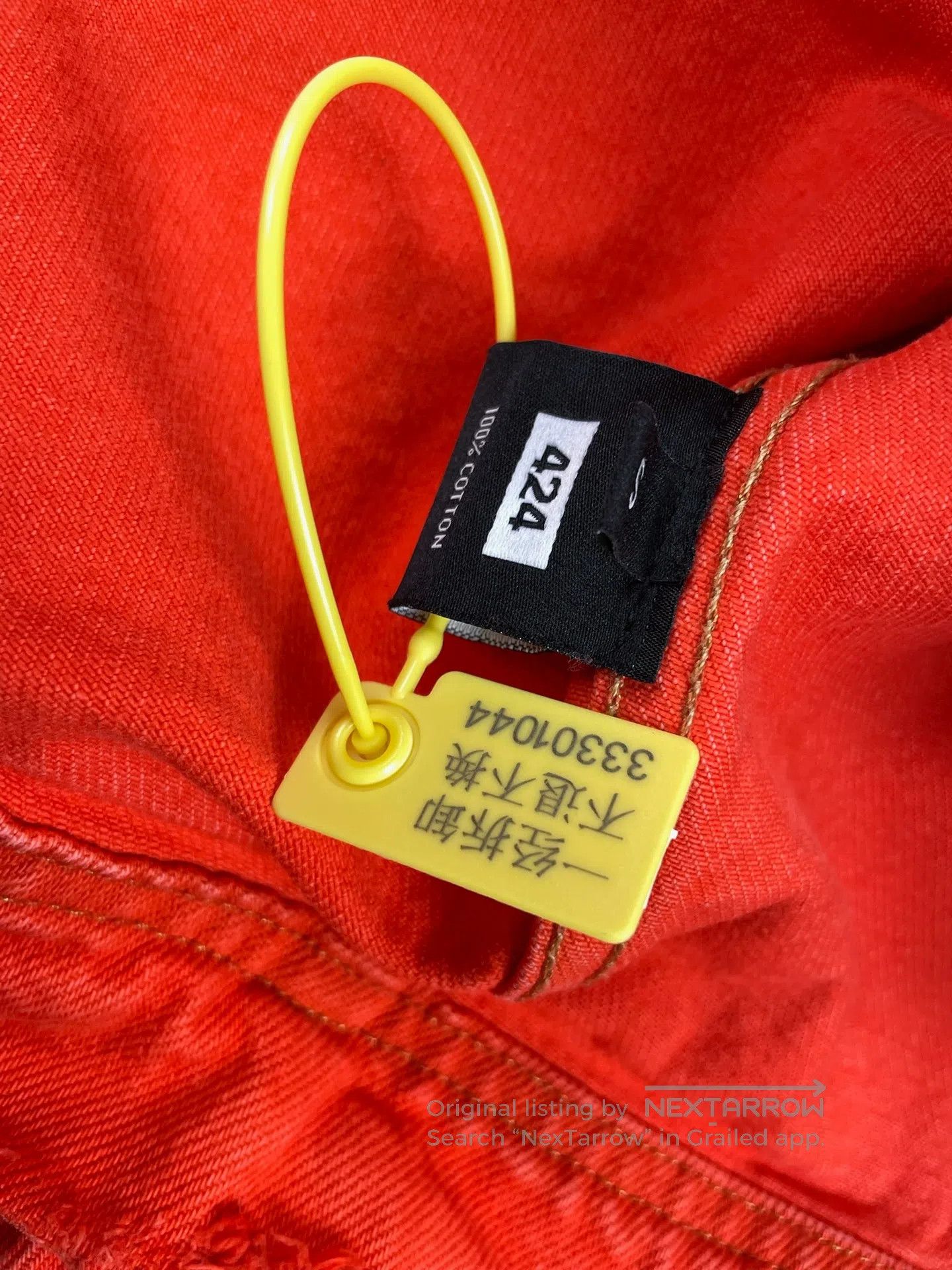 424 424 Distressed Zipper Denim Jacket Size US S / EU 44-46 / 1 - 5 Thumbnail