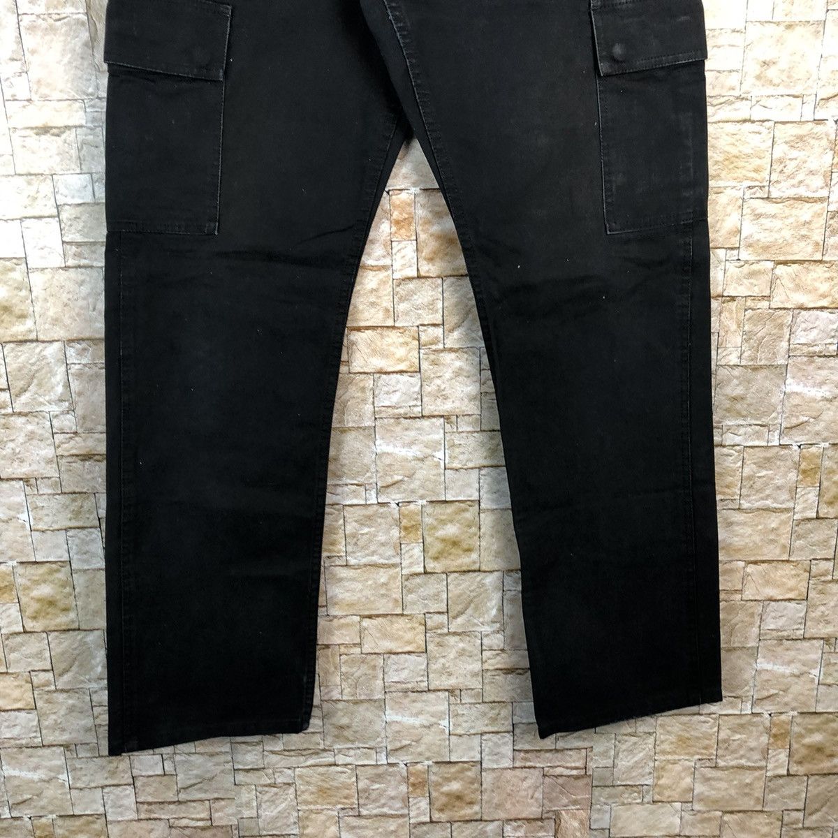 Journal Standard Journal Standard & Co Black Cargo Multipocket Pants #A642 Size US 34 / EU 50 - 7 Thumbnail