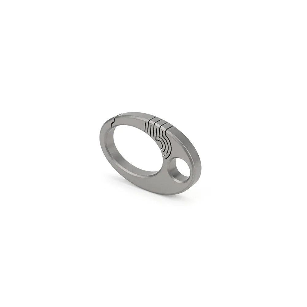 Other 2Pcs Titanium Buckle Car Key Ring EDC Keychain Camping Tool Size ONE SIZE - 7 Thumbnail