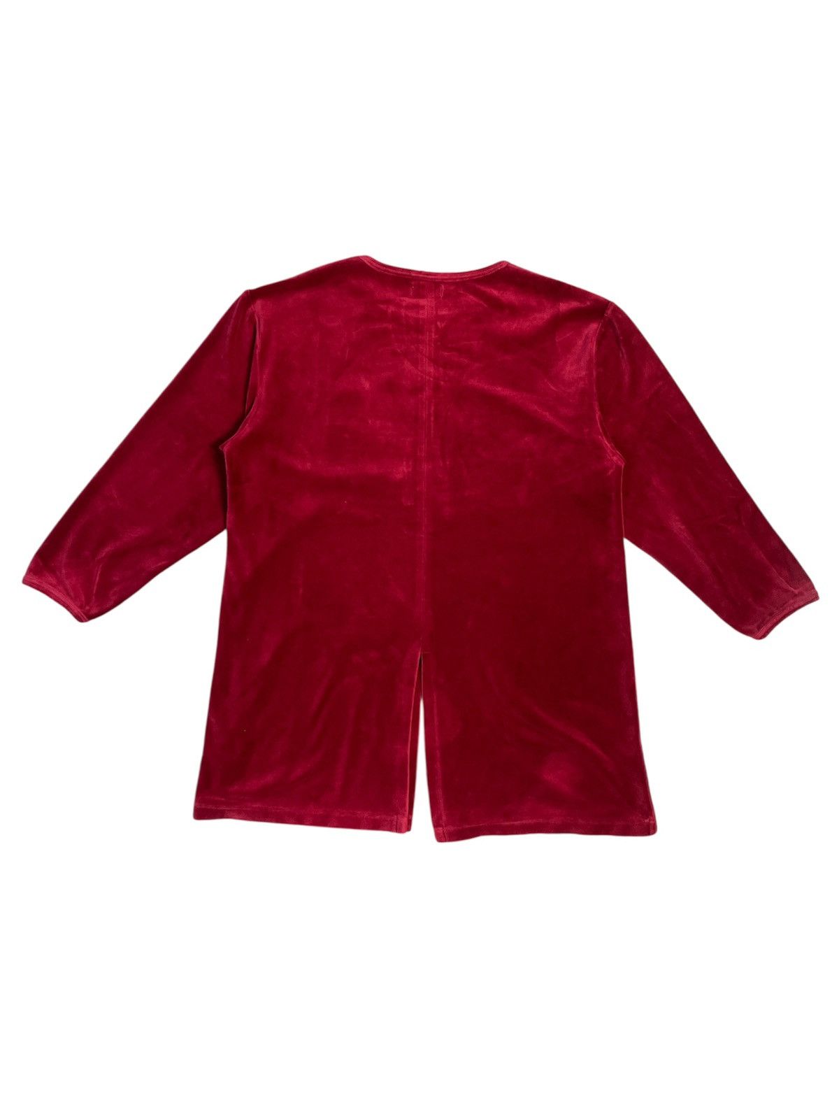 Celine Celine Paris Velvet Velour Lounge Top Size M / US 6-8 / IT 42-44 - 3 Thumbnail
