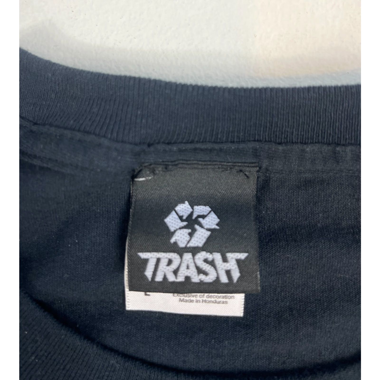 Vintage Trash Skate Co. Graphic T-Shirt Men’s L Black Cotton Short Sleeve Crew Neck Streetwear Art 100% Recycled Trash Sz L Shirt Men US none Size US L / EU 52-54 / 3 - 5 Thumbnail