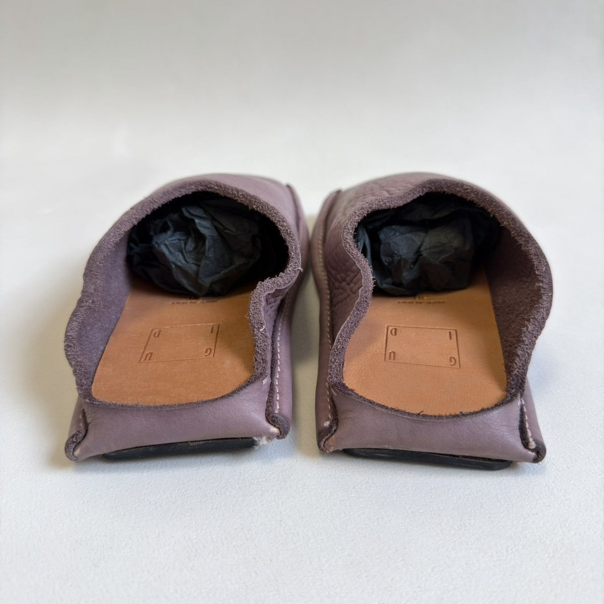 Guidi ‘Violet Bison Leather’ Mule Shoes Size US 8 / IT 38 - 14 Thumbnail