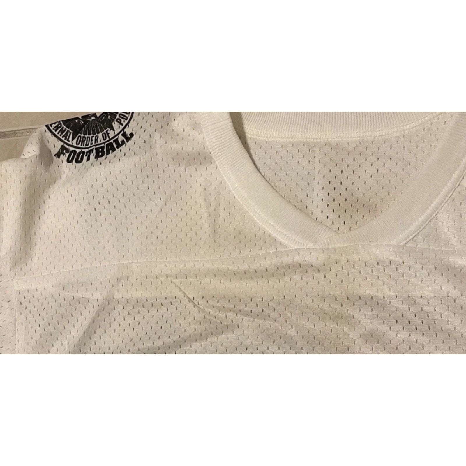 Vintage Vtg 80s DPS Faded Football Jersey XL USA Arizona Lodge 32 Police Cop Grunge 70s T-Shirt Mens XL White 90s Grunge Officer USA NFL Sports Retro Size US XL / EU 56 / 4 - 6 Thumbnail