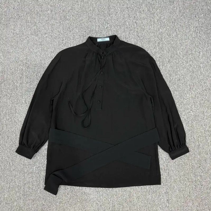 Prada Prada Black Polyester Men's Outerwear Jacket Size US M / EU 48-50 / 2 - 1 Thumbnail