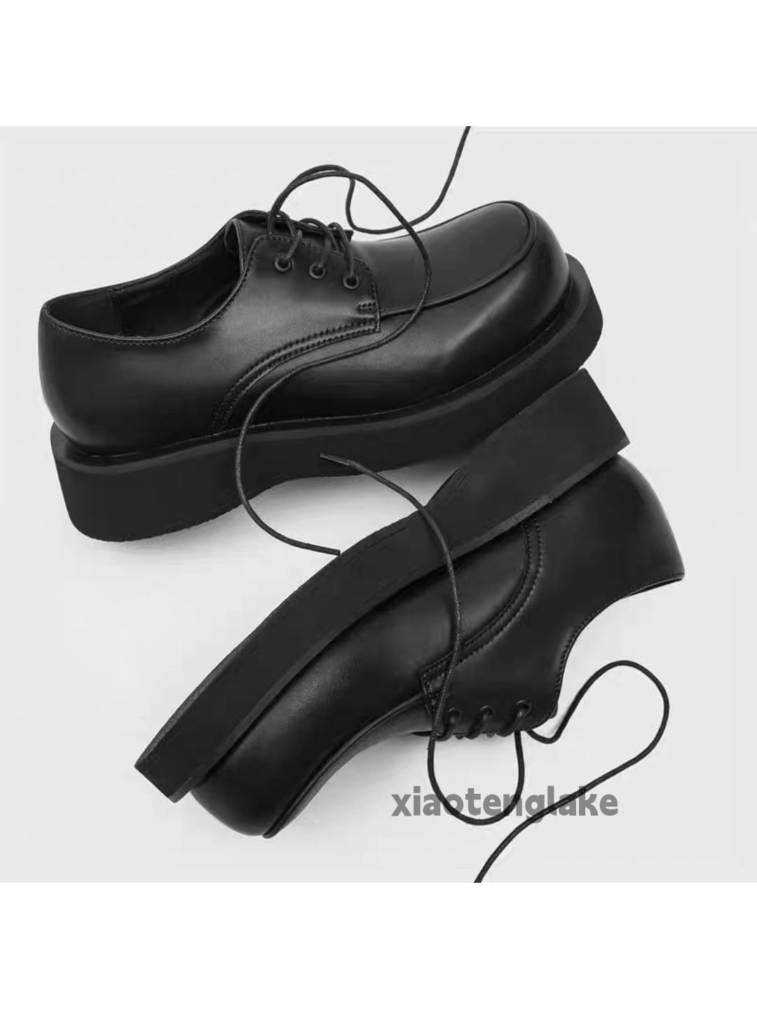 Vintage Unisex outdoor utility punk yuppie work leather shoes Size US 9 / EU 42 - 2 Thumbnail