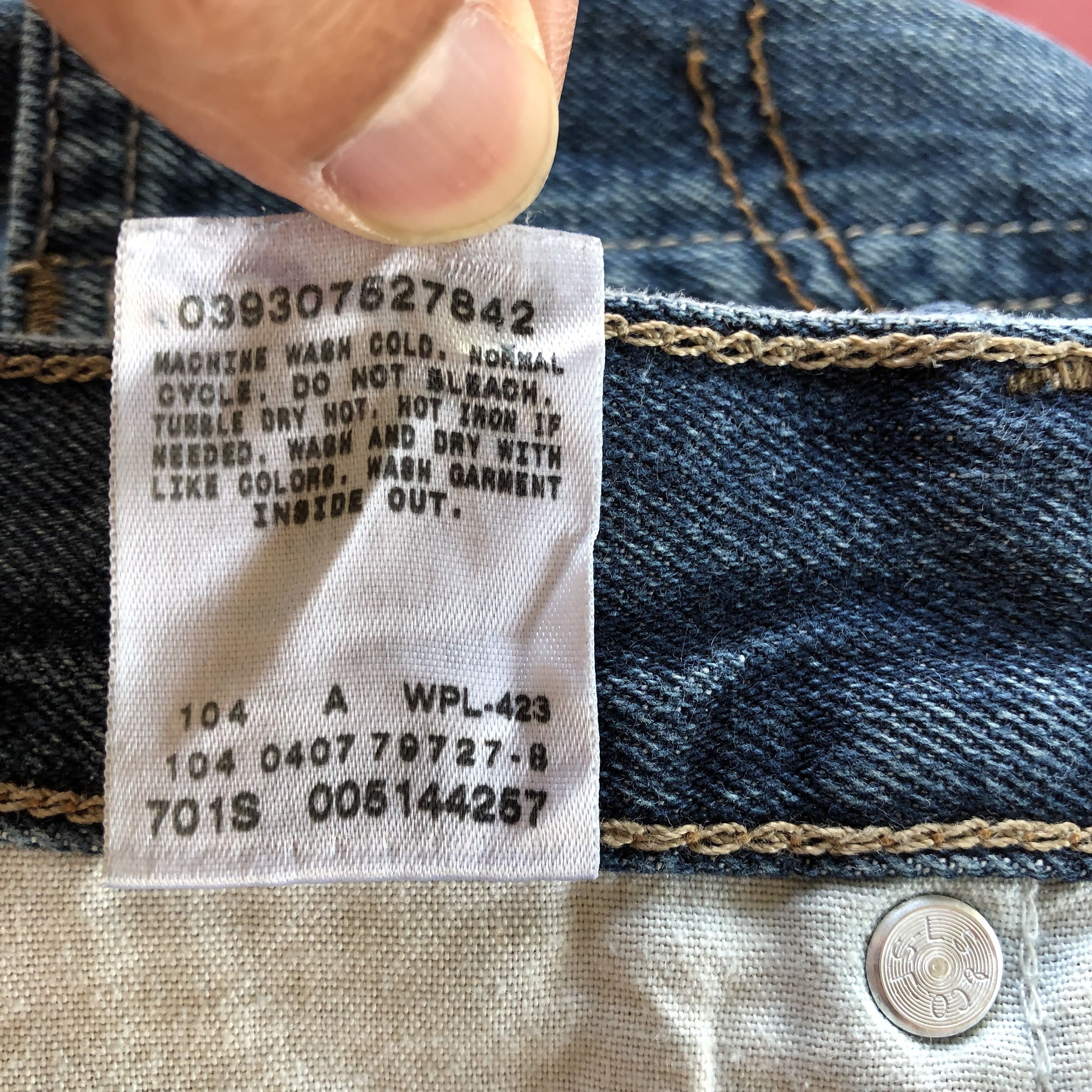 Levi's Vintage Levis 514 Faded Jeans Levi's Light Wash Denim Size US 36 / EU 52 - 10 Thumbnail